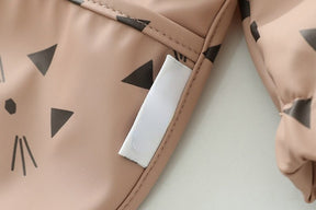 Babador Avental Manga Longa Impermeável