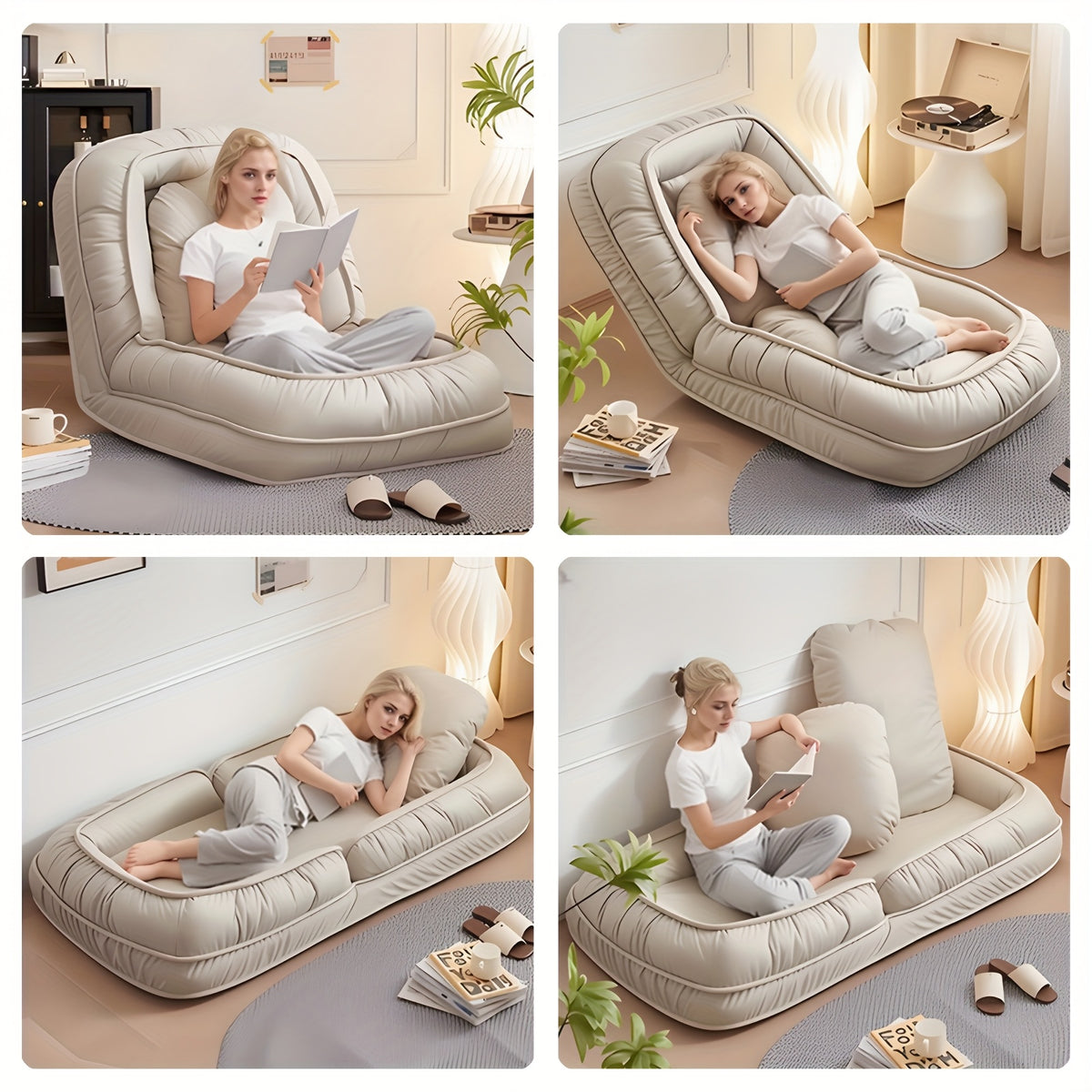 Colchão confortável multifuncional - com cinco configurações ajustáveis