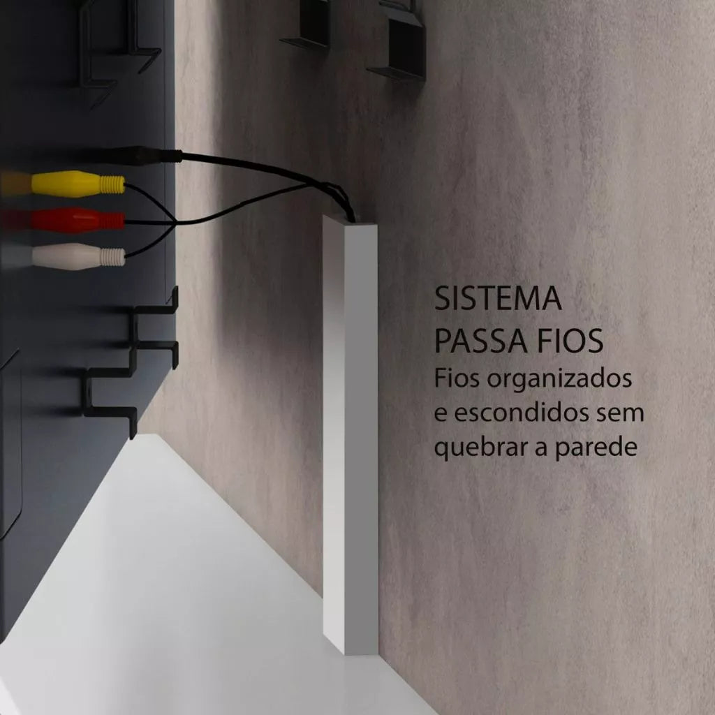 Rack Suspenso Future Branco 180,5cm