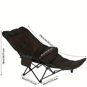 Cadeira Moon Dobrável Ajustável Portátil