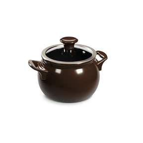 Jogo de Panelas de Cerâmica New Premier Joy 5 Peças Chocolate + Brinde Ceraflame