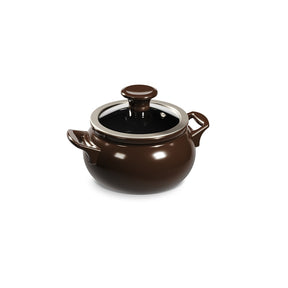 Jogo de Panelas de Cerâmica New Premier Joy 5 Peças Chocolate + Brinde Ceraflame