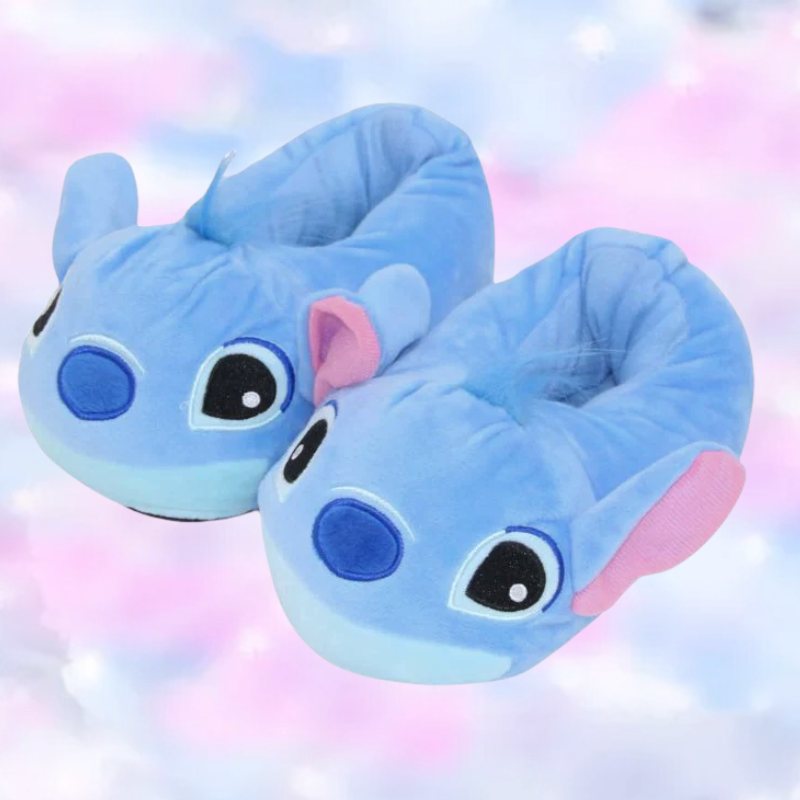 Pantufa Infantil Stitch - Diversão e Pés Quentinhos