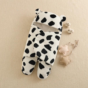 Saco de Dormir do Bebê Ursinho Estampado e Acolchoado