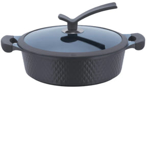 Conjunto de Panelas Revestido em Cerâmica Aluminio Antiaderente Frigideira Caçarola