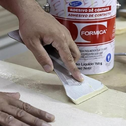 Revestimento Mdf Formica Louro Freijo Masisa Arauco 3m x 60cm Acabamento Resistente Moveis