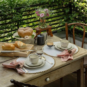 Aparelho de Janta Ryo Maresia Bordas Douradas 10 Peças