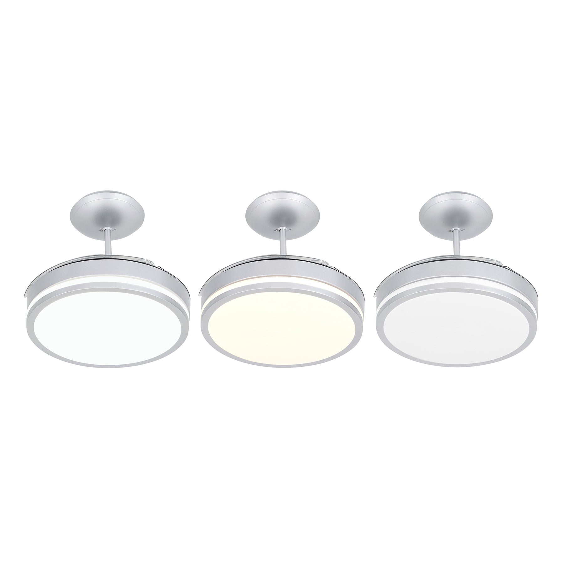 Ventilador de Teto com Controle Remoto Retrátil 3 Pás Bivolt Aliseu